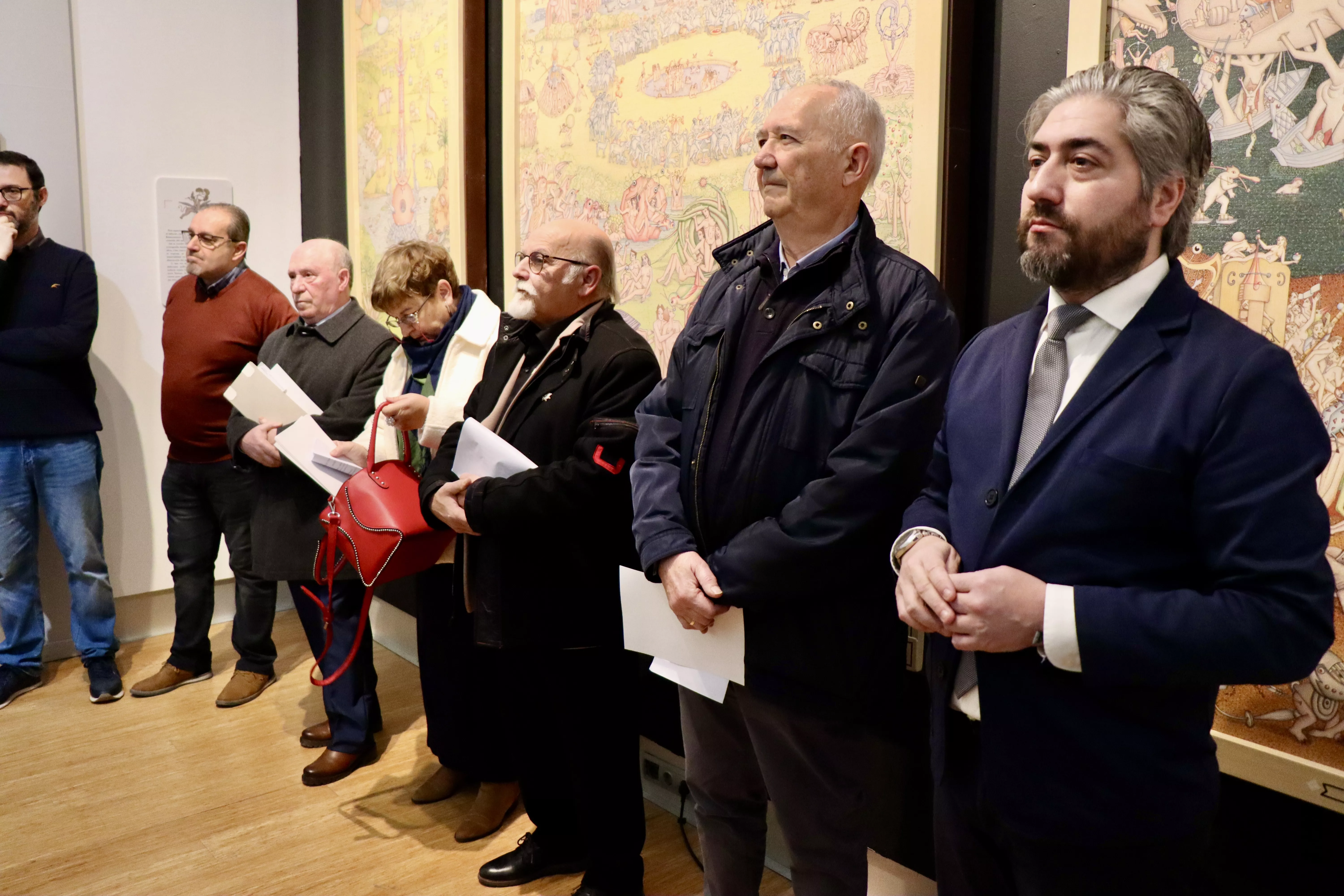 Inauguración de la exposición de Paco Ayala "El Jardín de las Delicias".