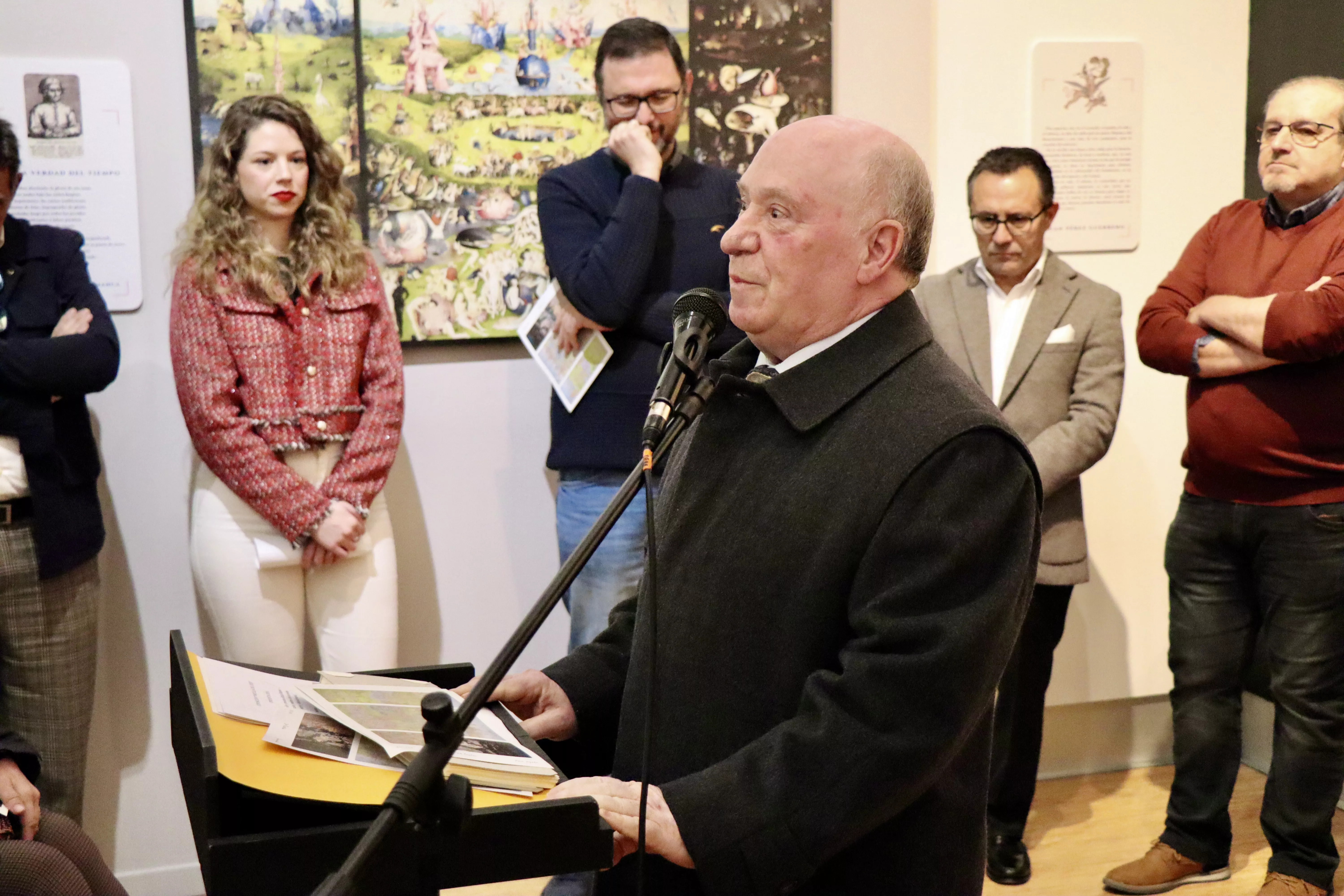 Inauguración de la exposición de Paco Ayala "El Jardín de las Delicias".