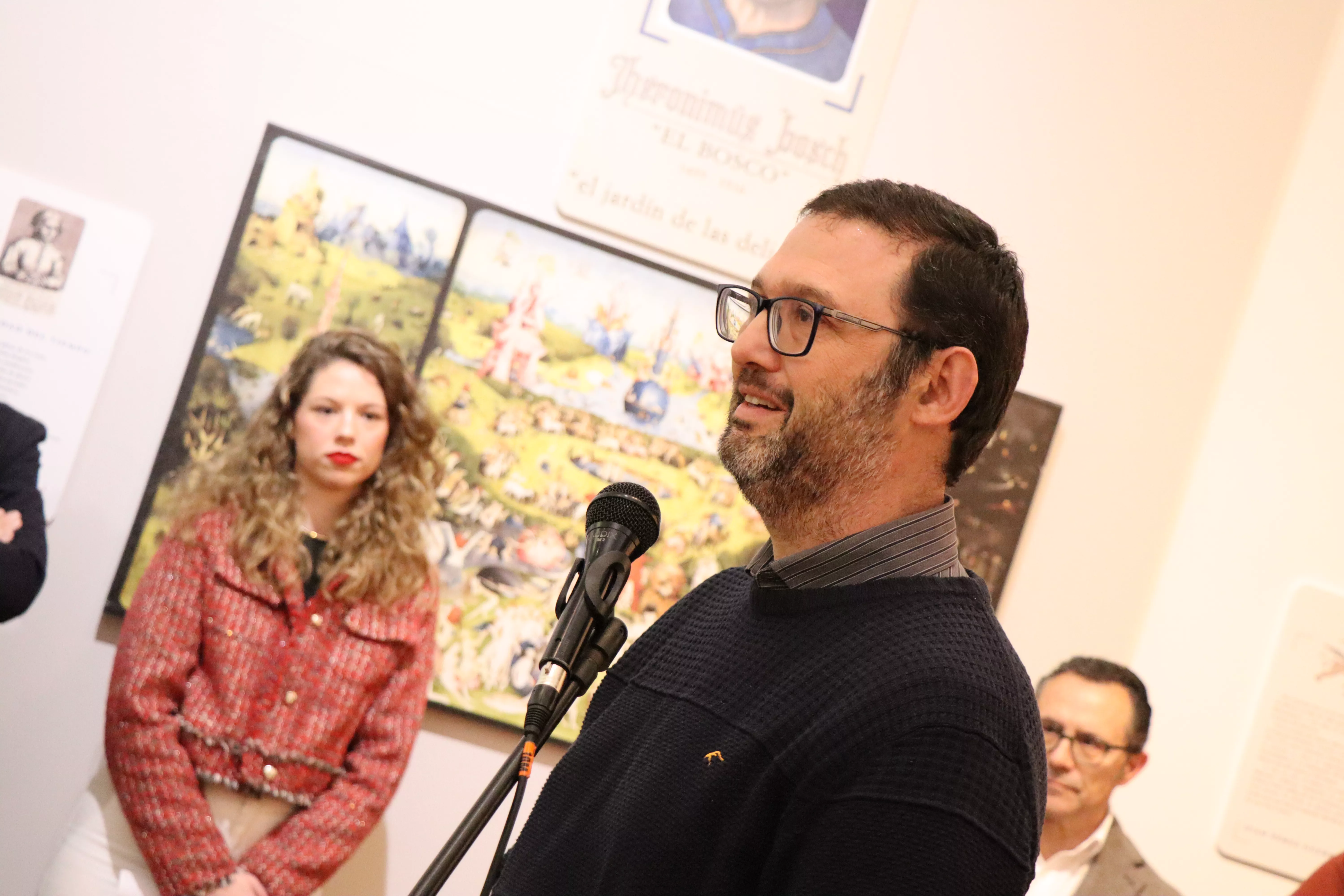 Inauguración de la exposición de Paco Ayala "El Jardín de las Delicias".