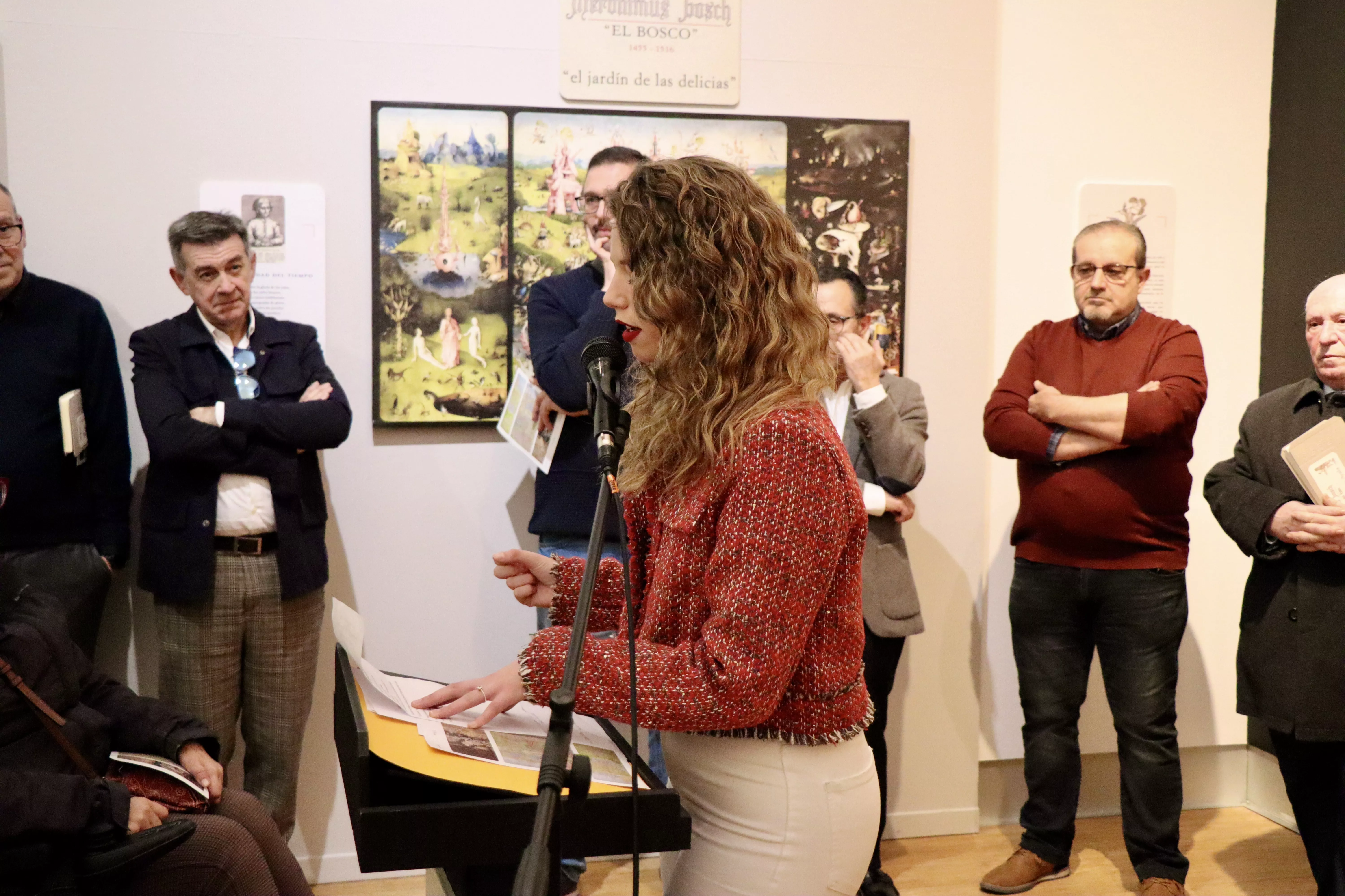 Inauguración de la exposición de Paco Ayala "El Jardín de las Delicias".