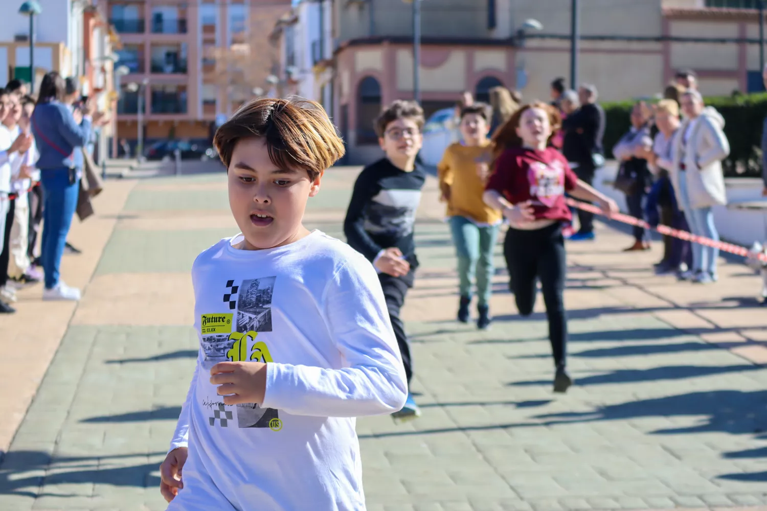 Carrera solidaria alumnos CEIP Barahona de Soto 8