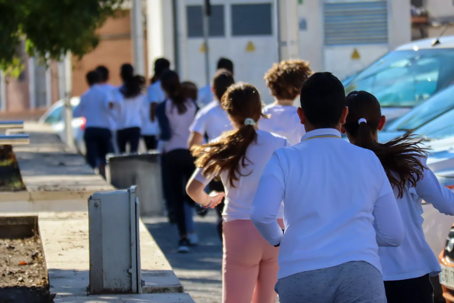 Carrera solidaria alumnos CEIP Barahona de Soto 13