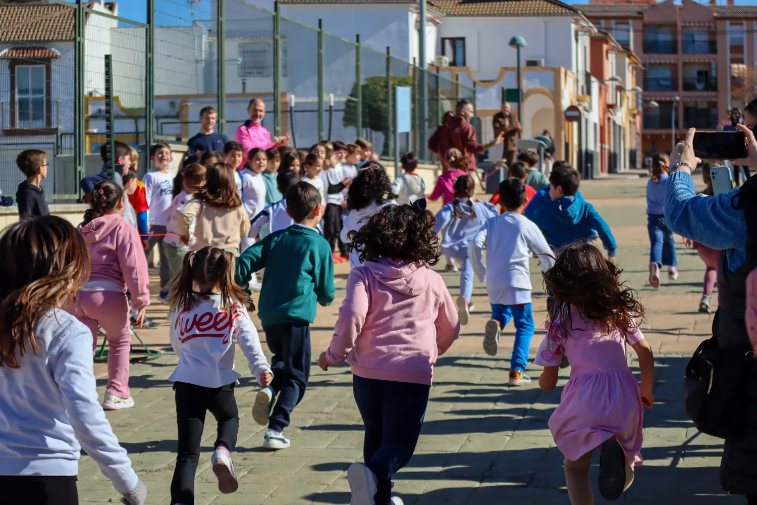 Carrera solidaria alumnos CEIP Barahona de Soto 37