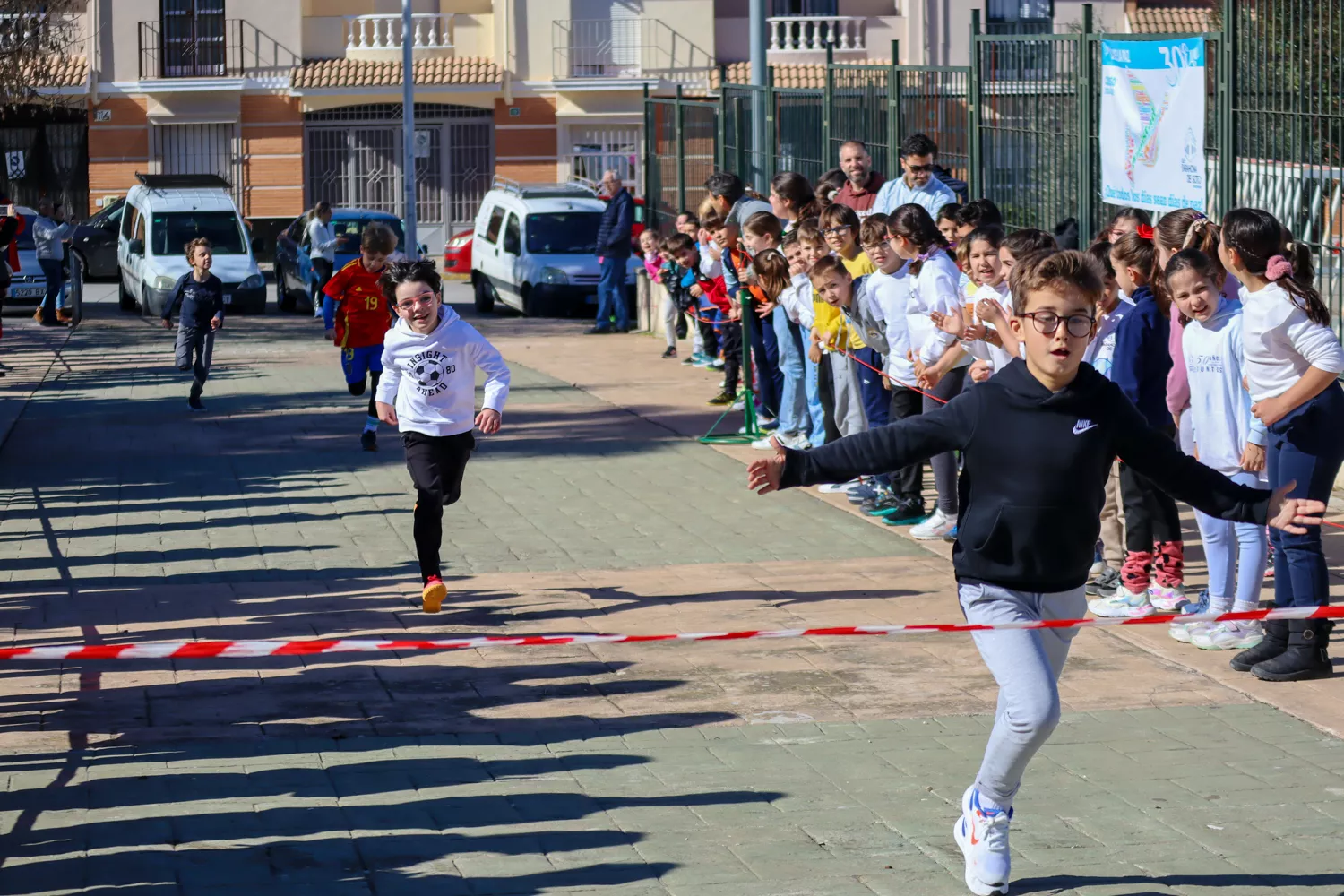 Carrera solidaria alumnos CEIP Barahona de Soto 47