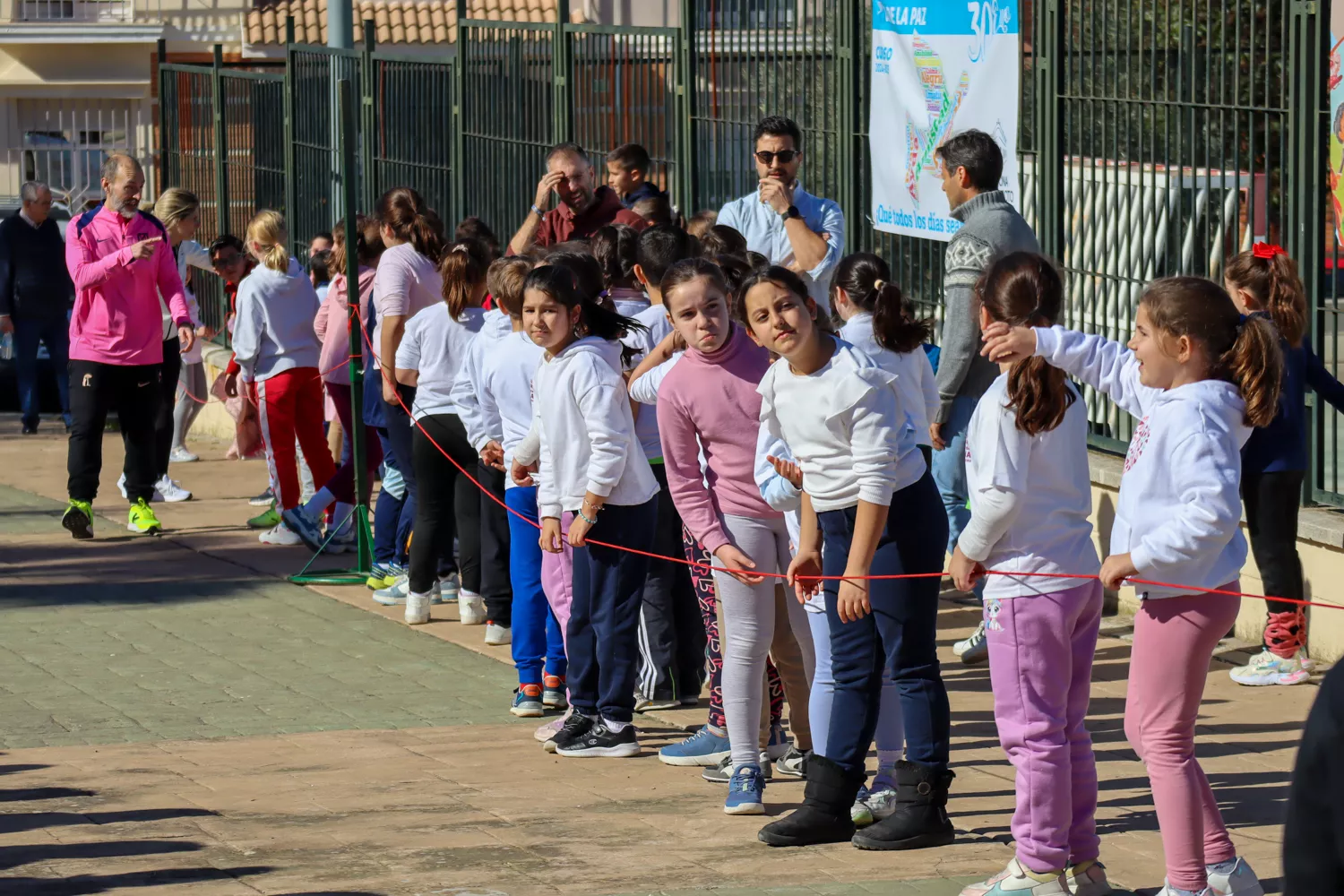 Carrera solidaria alumnos CEIP Barahona de Soto 50