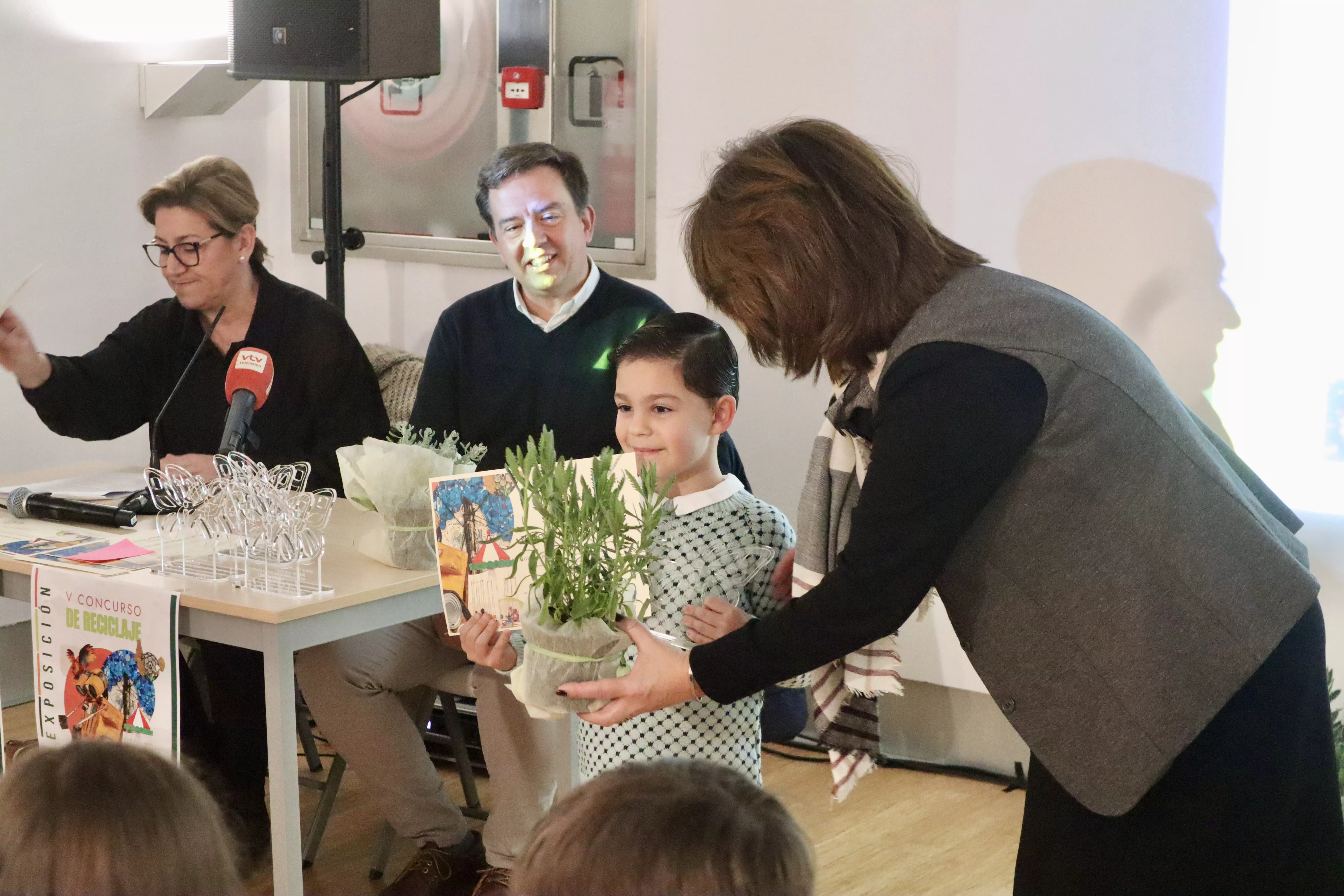 Entrega de premios de la quinta edición del concurso 'Recíclate'