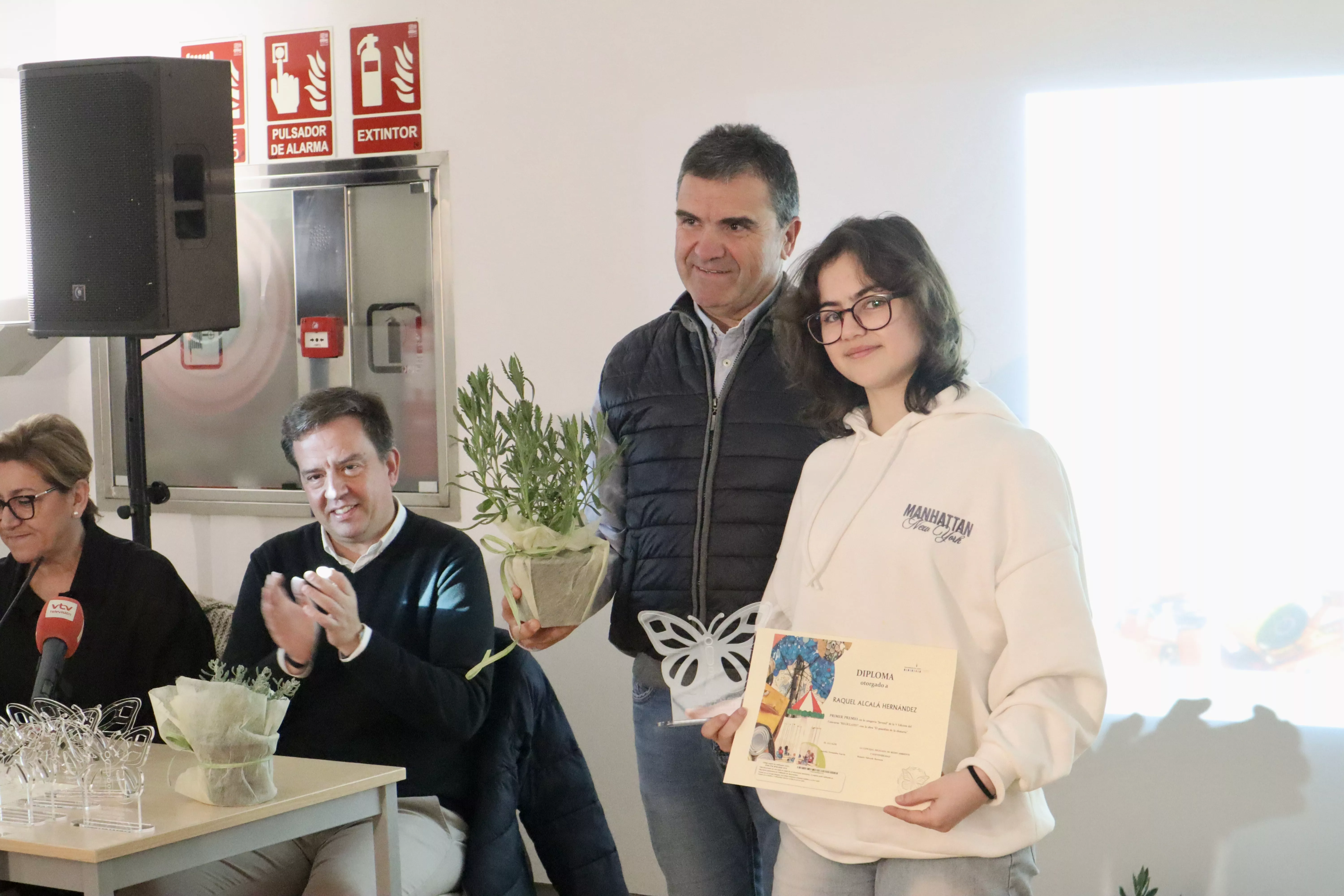 Entrega de premios de la quinta edición del concurso 'Recíclate'